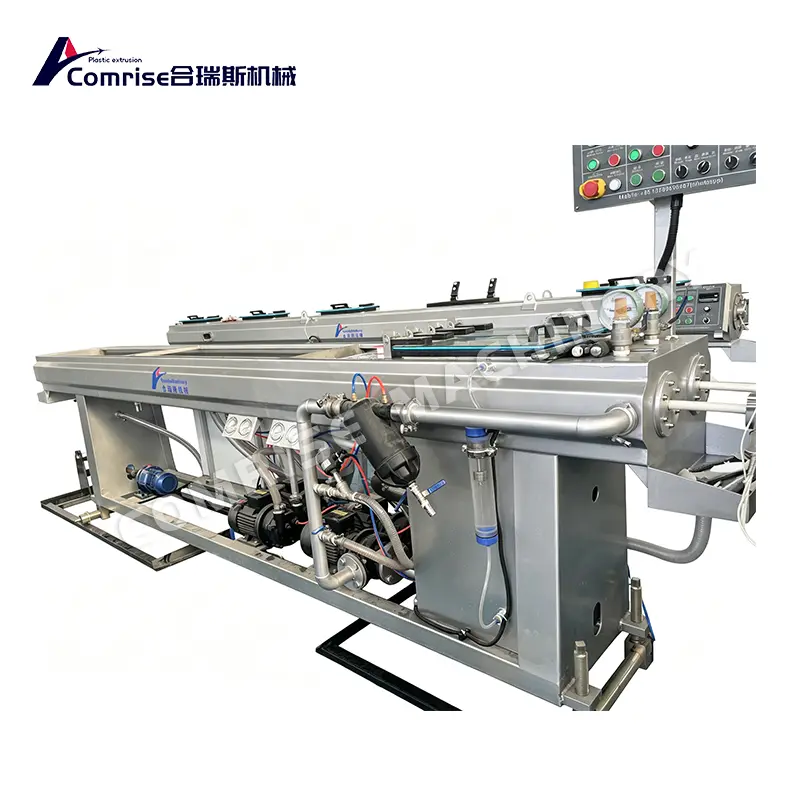 Küçük Çaplı PVC İkiz Boru Makinası Küçük Çaplı PVC İkiz Boru Makinası