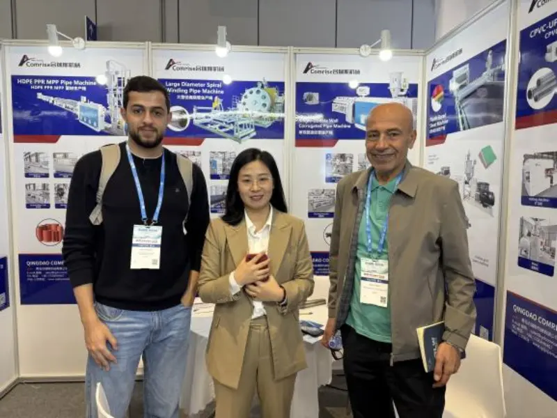 CHINAPLAS 2026'da Büyük Başarı: Comrise makineleri Güçlü Ortaklıklar ve Yeni Siparişlerle Geri Dönüyor CHINAPLAS 2026'da Büyük Başarı: Comrise makineleri Güçlü Ortaklıklar ve Yeni Siparişlerle Geri Dönüyor