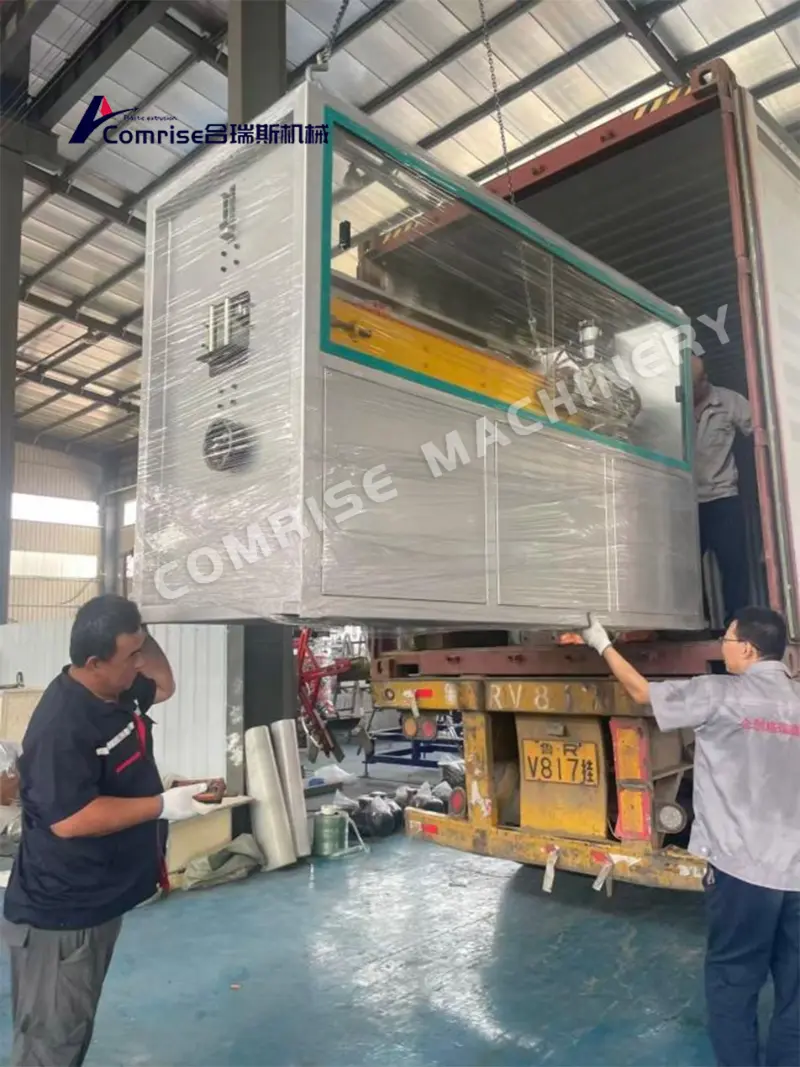 Yüksek Verimli PVC Boru Makinesi Güney Amerika'ya Gidiyor