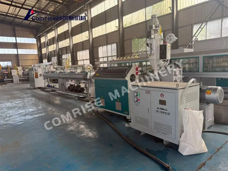 Comrise PE Sulama Boru Makinası Deneme Çalışmasına Başlıyor Comrise PE Sulama Boru Makinası Deneme Çalışmasına Başlıyor