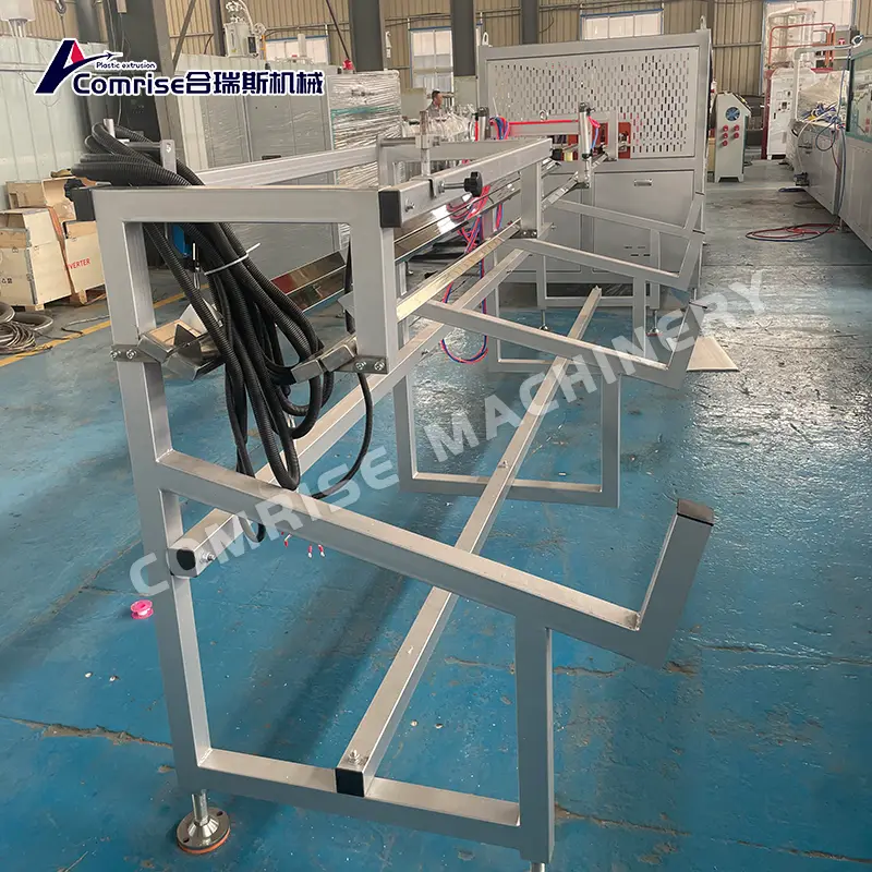 Küçük Çaplı PVC İkiz Boru Makinası